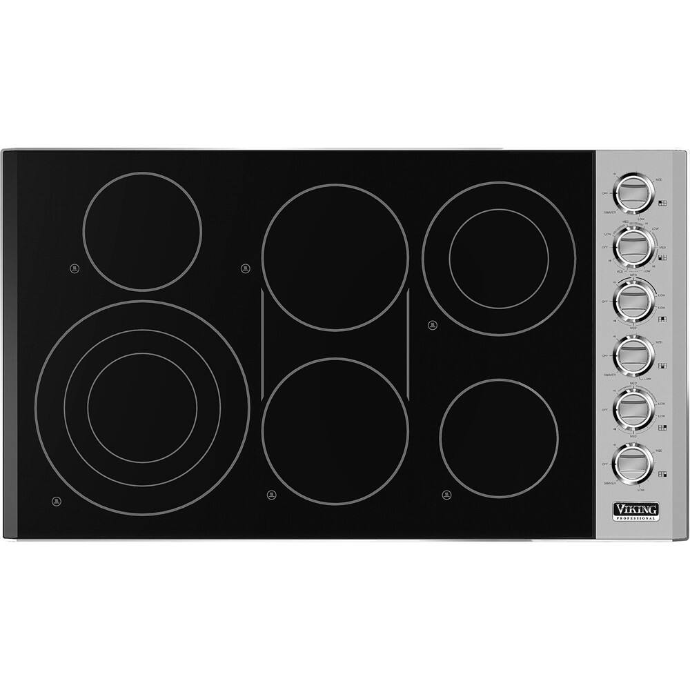 Viking - Professional 5 Series 36" Electric Cooktop - Front_Zoom