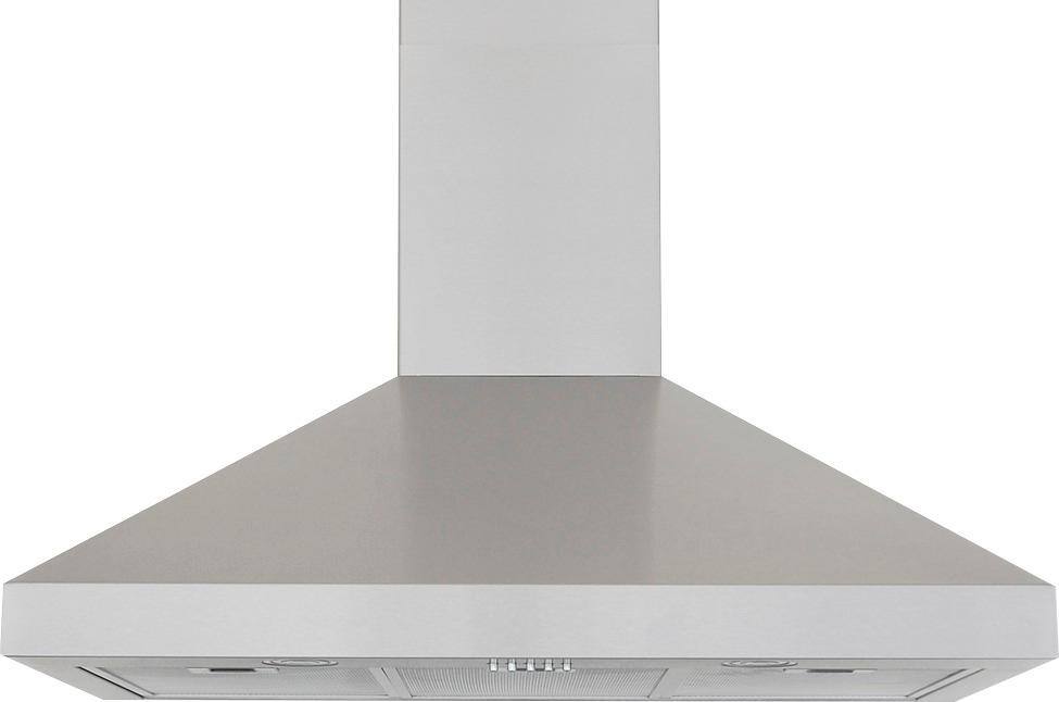 Windster Hoods - 36" Convertible Range Hood - Stainless steel - Front_Standard