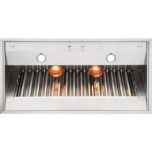 Viking - Professional 5 Series 34" Range Hood - Stainless steel - Front_Standard