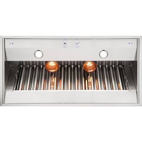 Viking - Professional 5 Series 40" Range Hood - Stainless steel - Front_Standard