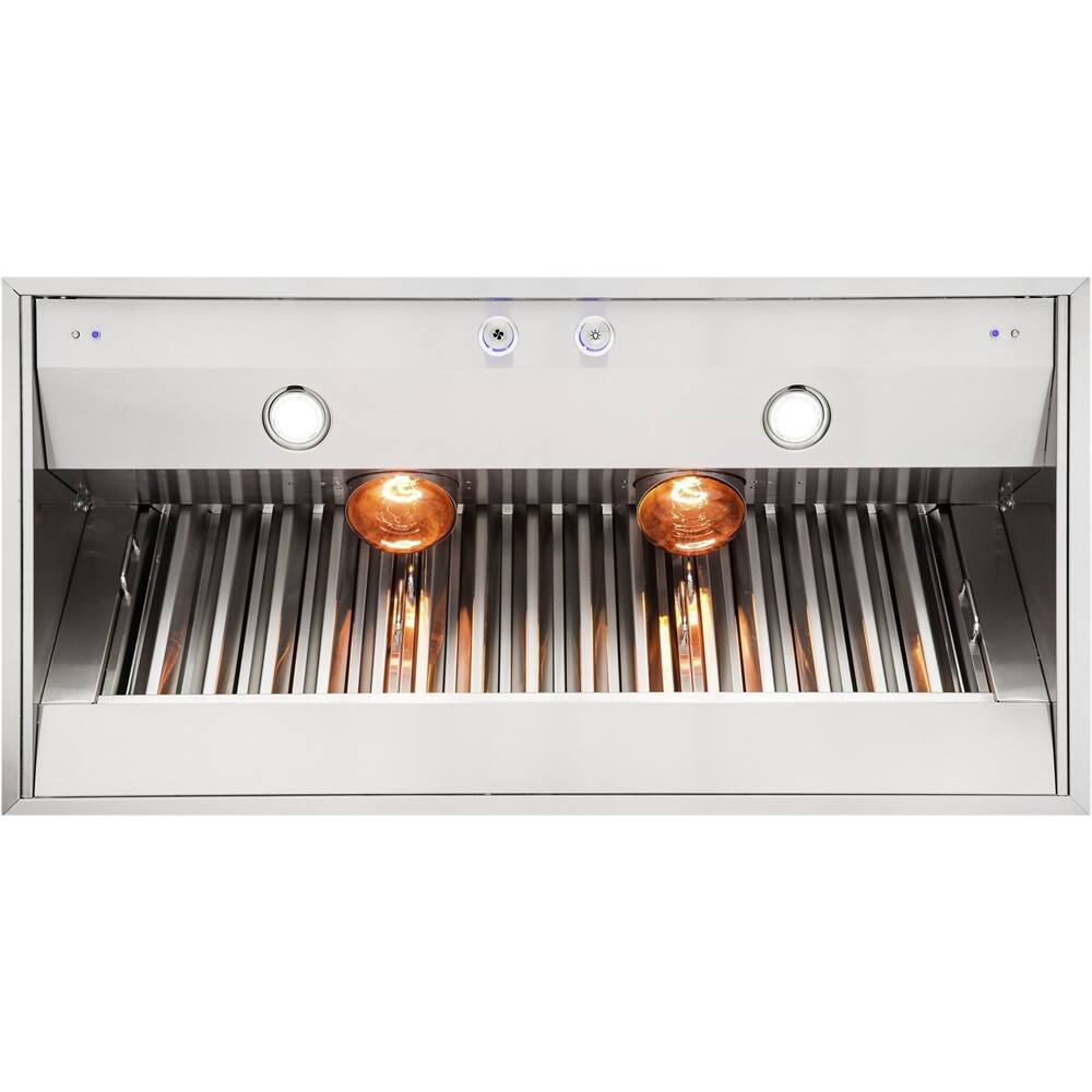 Viking - Professional 5 Series 40" Range Hood - Stainless steel - Alt_View_Standard_14