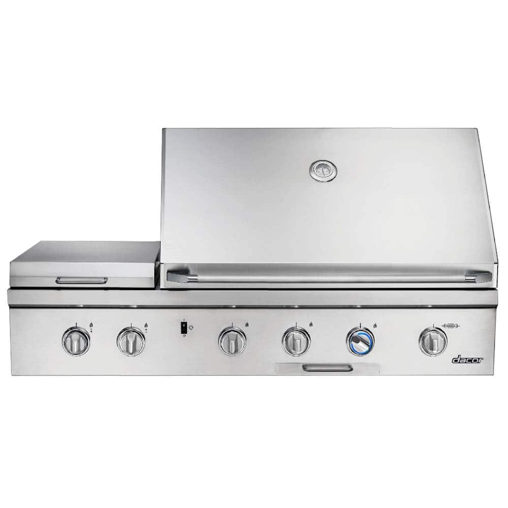 Dacor - Discovery 52" Built-In Gas Grill - Stainless Steel - Angle_Zoom
