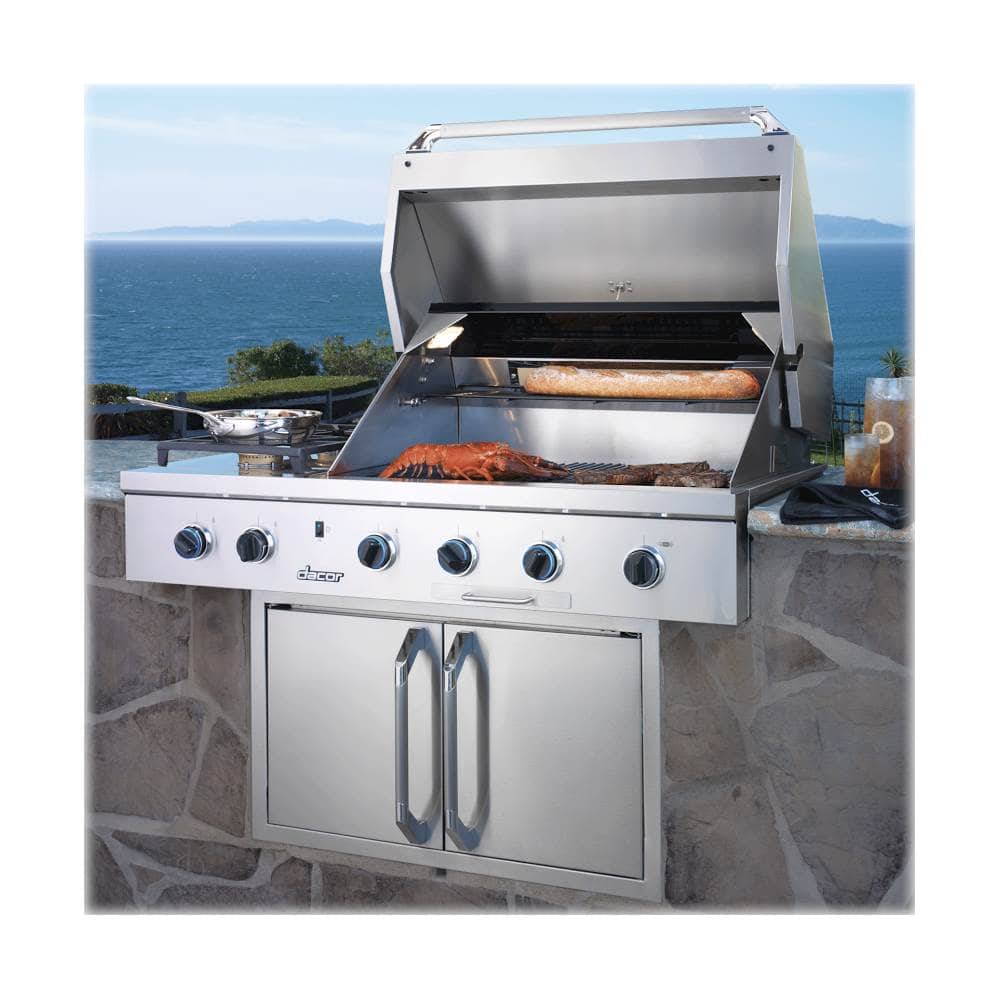 Dacor - Discovery 52" Built-In Gas Grill - Stainless Steel - Alt_View_Standard_11