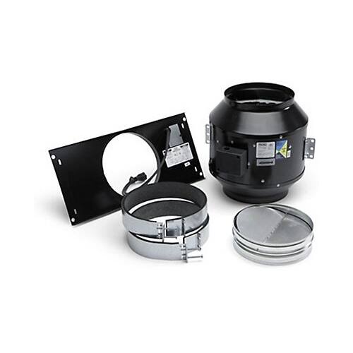 Viking - 1200 CFM In-Line Blower Kit - Black - Front_Standard