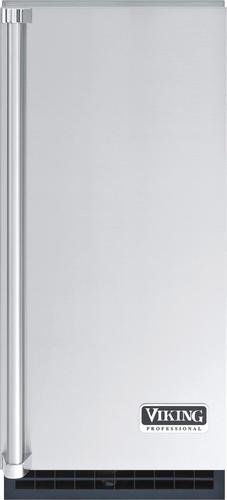 Viking - 15" Clear Ice Machine with Drain Pump - Front_Standard