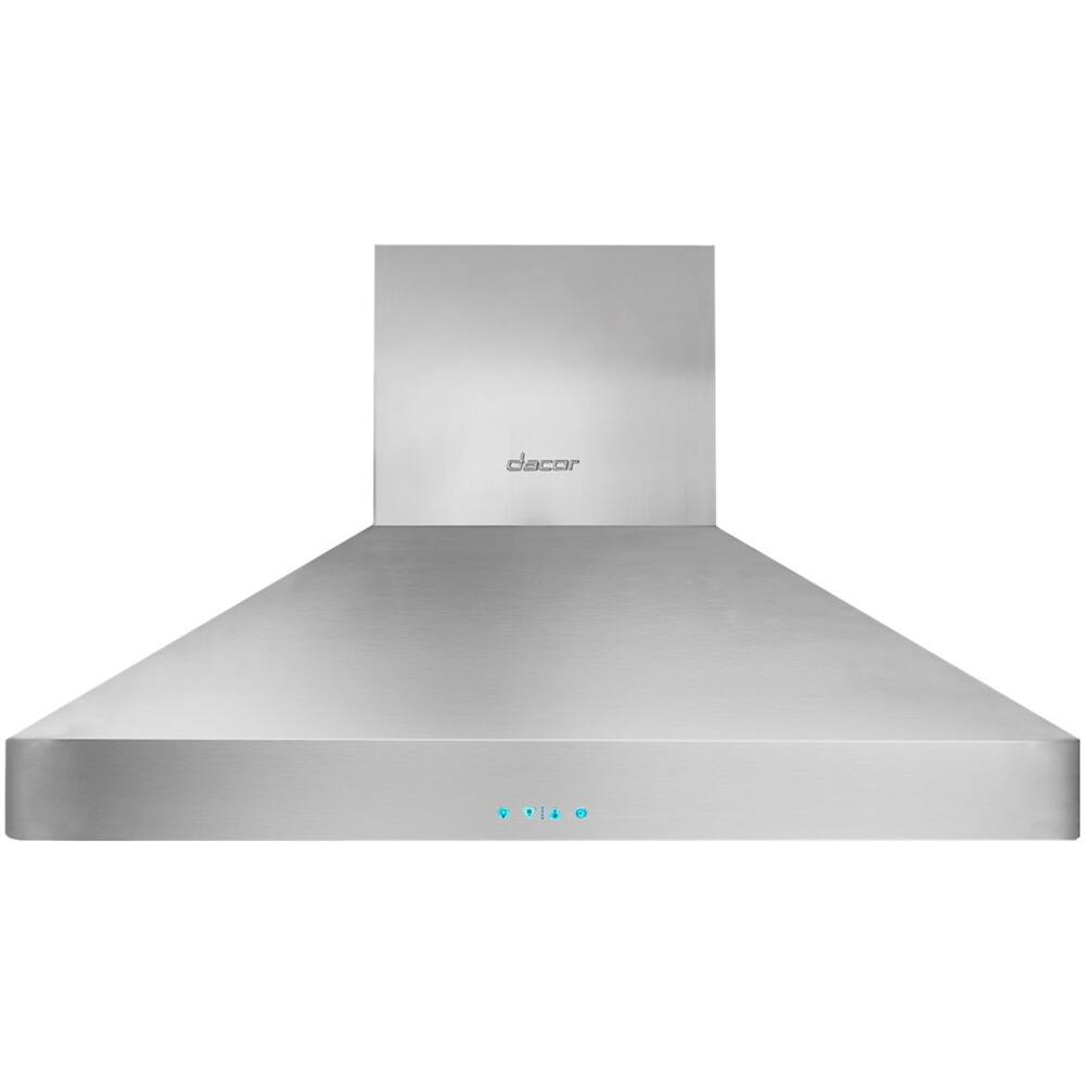 Dacor - Discovery 36" Convertible Range Hood - Stainless steel - Front_Standard