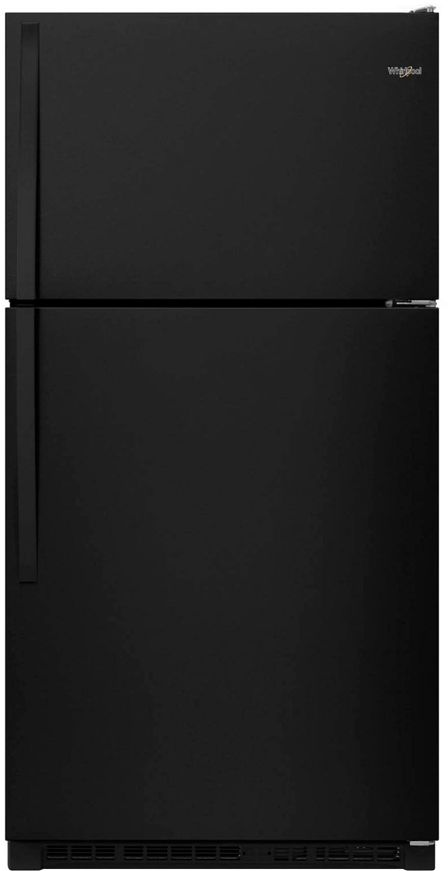 Whirlpool 20.5 Cu. Ft. TopFreezer Refrigerator Black at Pacific Sales