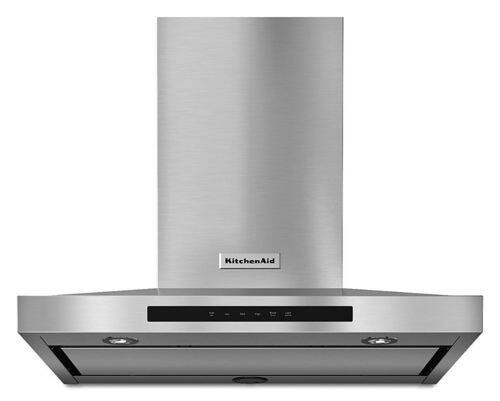 KitchenAid - 30" Convertible Range Hood - Stainless steel - Front_Standard