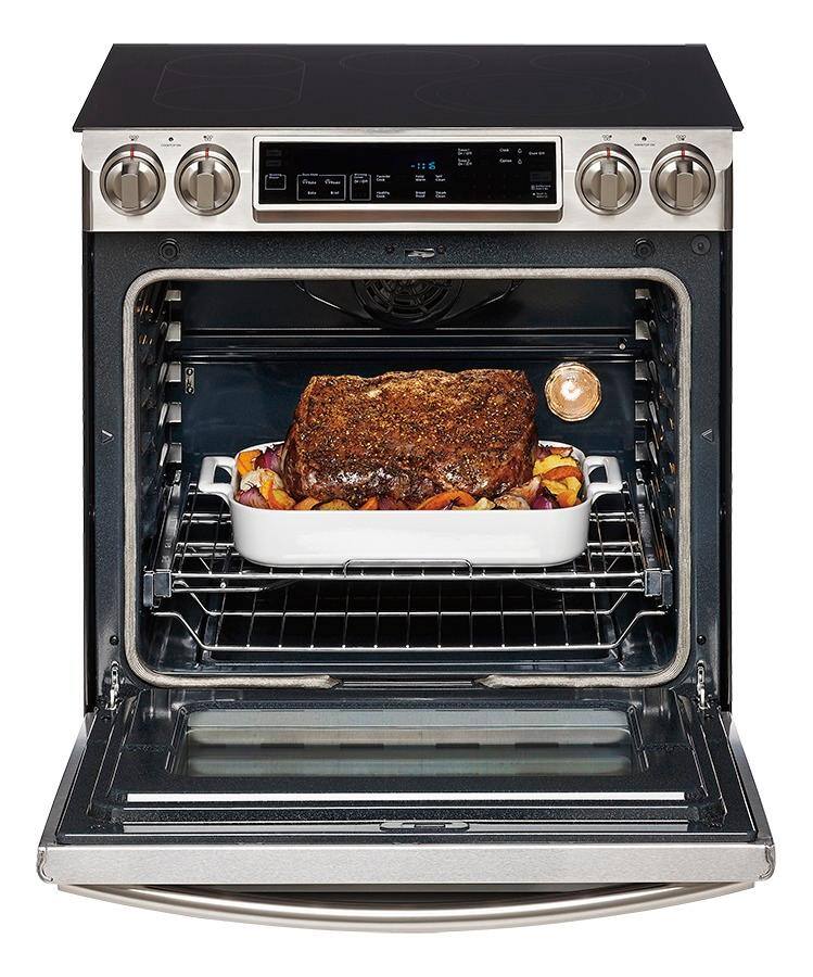 Samsung 5.8 Cu. Ft. SlideIn Electric Range with Flex Duo™ Oven