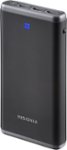 Insignia - 15600 mAh Portable Charger - Black/Gray
