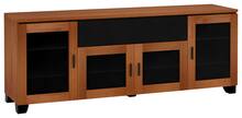 Salamander Designs - Chameleon Elba A/V Cabinet for Flat-Panel TVs Up to 83" - Cherry