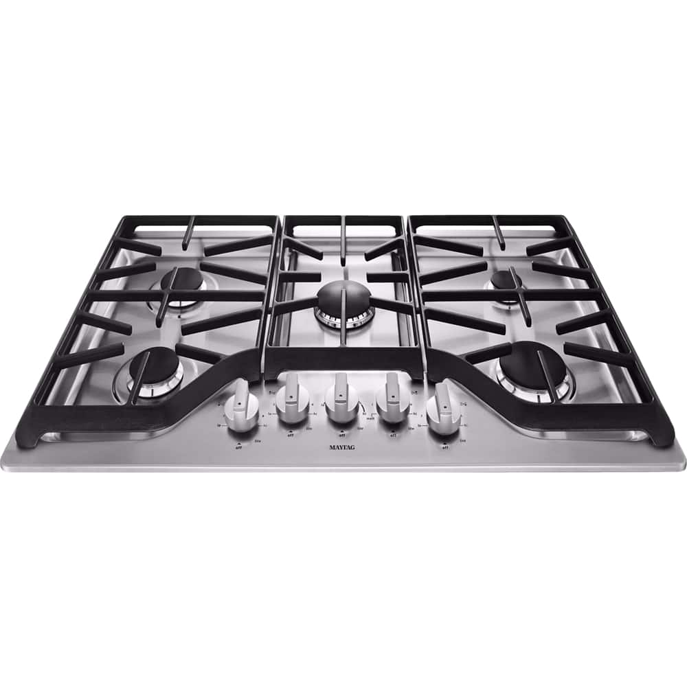 Gas Cooktops Rangetops Pacific S Maytag 36 Built In Gas Cooktop Stainless Steel