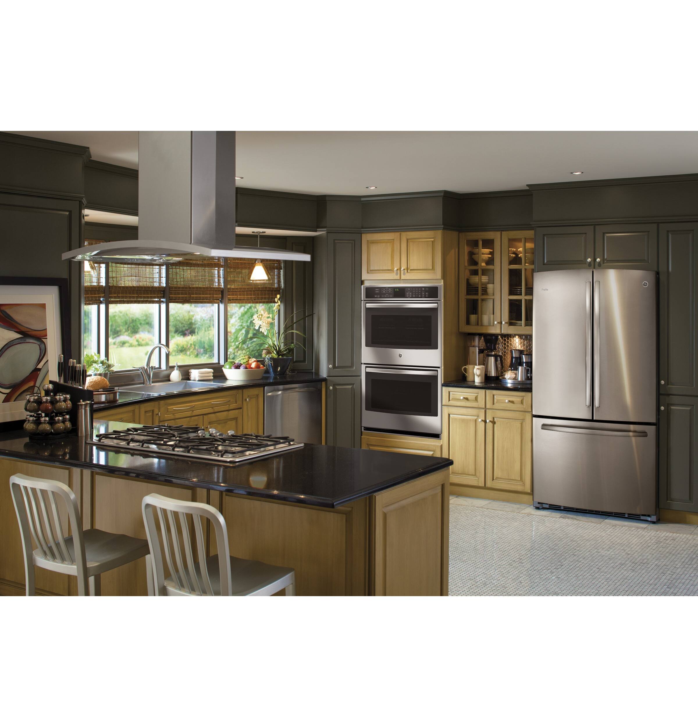 GE - Profile Designer 36" Convertible Range Hood - Stainless steel - Alt_View_Standard_16