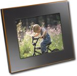 Insignia - 10" LCD Digital Photo Frame - Beige, Black