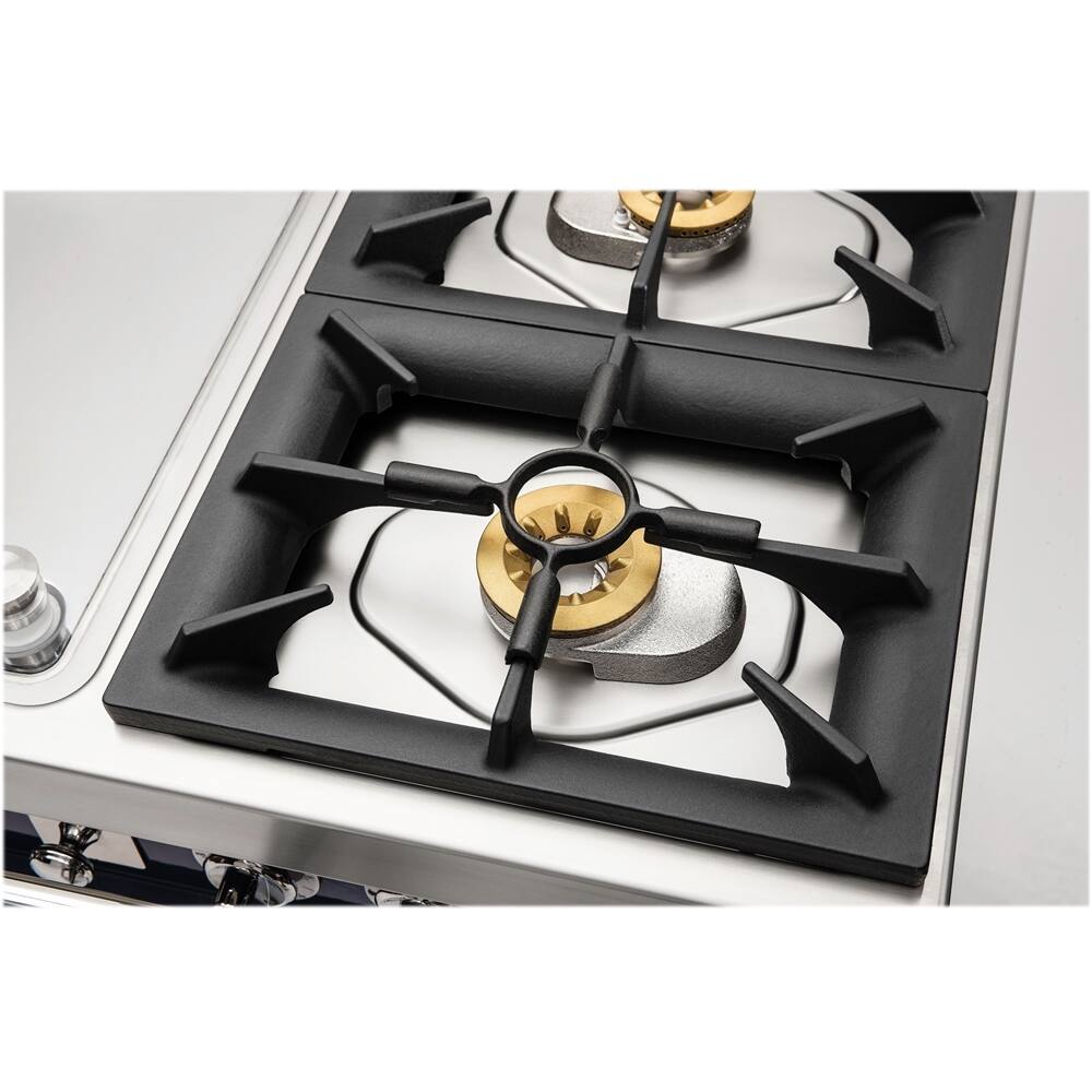 Viking - 3.8 Cu. Ft. Freestanding Dual Fuel Convection Range - Graphite black - Alt_View_Standard_13