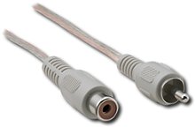 Dynex - 20' RCA Speaker Wire Extension Cable