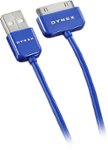 Dynex - 3' Charge/Sync Cable - Blue