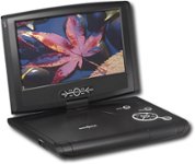 Insignia - 8.5" Widescreen Portable DVD Player with Swivel Screen - Multi
