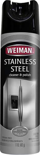Weiman - 17-Oz. Stainless Steel Cleaner and Polish - Multi