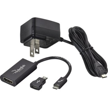Rocketfish - MHL-to-HDMI Adapter - Black