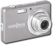 Insignia - 10.2-Megapixel Digital Camera - Dark Gray