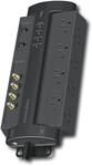 Panamax - 8-Outlet Power Conditioner/Surge Protector - Black