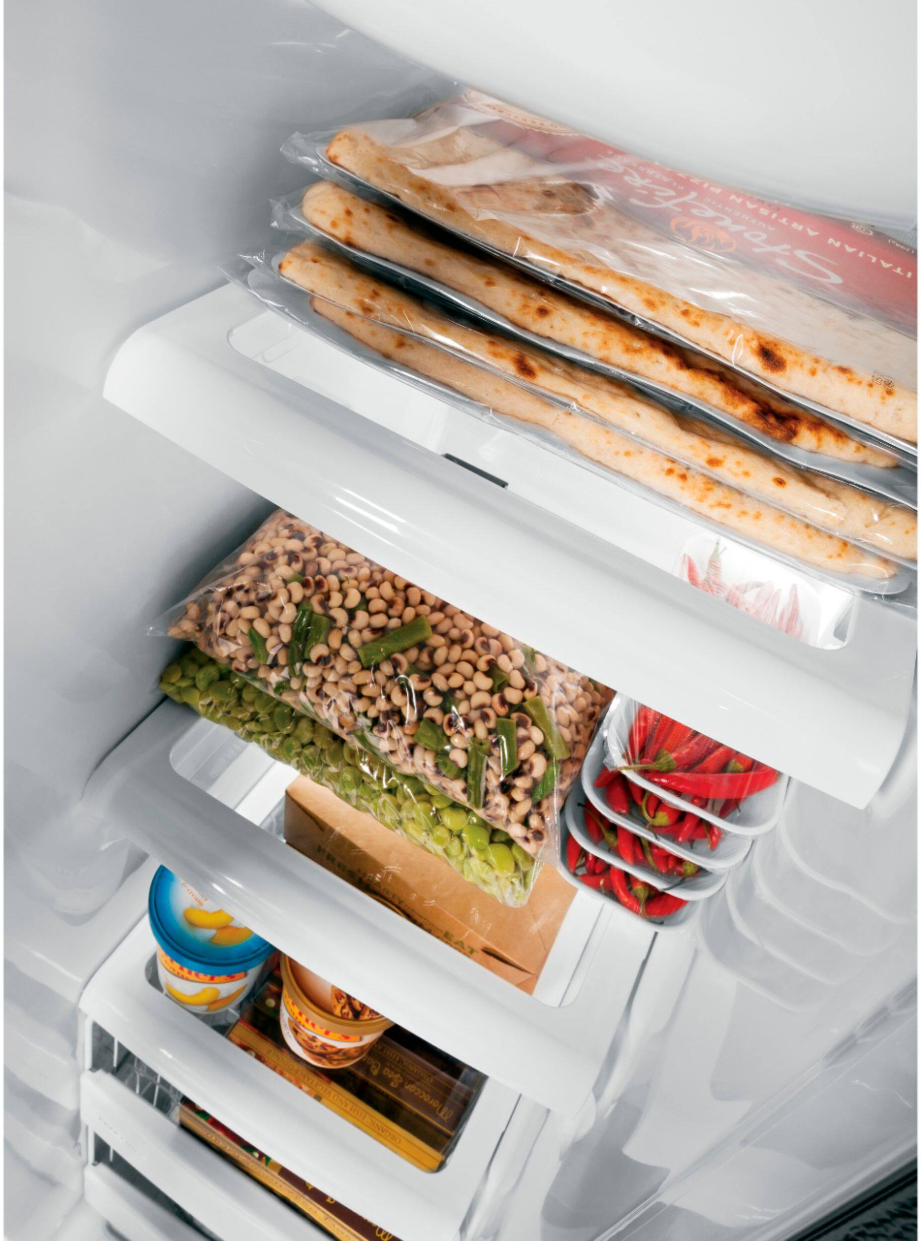 GE - 25.4 Cu. Ft. Side-by-Side Refrigerator with Thru-the-Door Ice and Water - Stainless steel - Alt_View_Standard_13