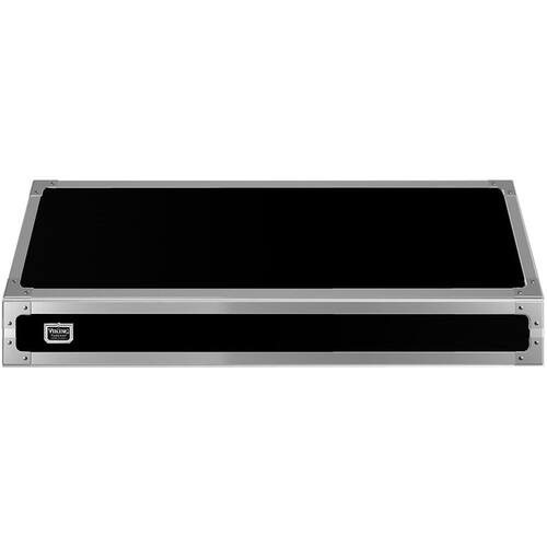 Viking - Tuscany 36" Range Hood - Graphite black/polished chrome - Front_Standard