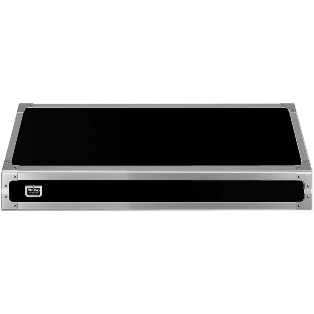 Viking - Tuscany 36" Range Hood - Graphite black/polished chrome - Front_Zoom