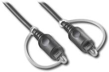 Dynex - 4' Digital Optical Audio Cable - Black