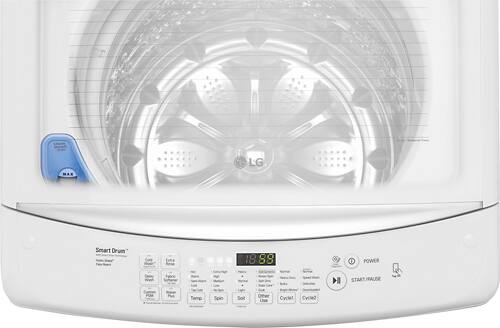 LG - 4.5 Cu. Ft. 8-Cycle High-Efficiency Top-Loading Washer - White at