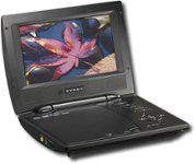 Dynex - 7" Portable DVD Player - Black