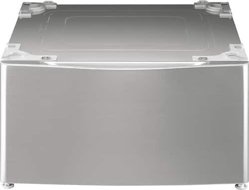 LG - Washer/Dryer Laundry Pedestal for Most LG Washers and Dryers - Graphite Steel - Front_Standard
