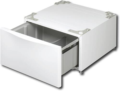 LG - Washer/Dryer Laundry Pedestal for Most LG Washers and Dryers - White - Angle_Standard