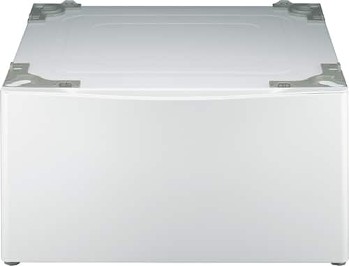 LG - Washer/Dryer Laundry Pedestal for Most LG Washers and Dryers - White - Front_Standard
