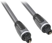 Rocketfish - 12' Digital Optical Audio Cable - Gray