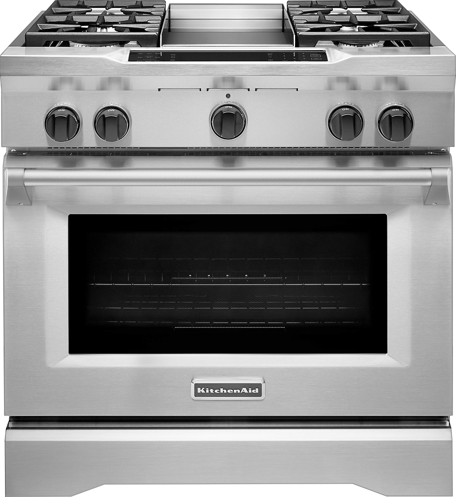 Kitchenaid 51 Cu Ft Self Cleaning Freestanding Dual Fuel