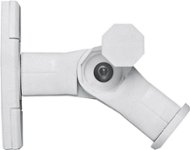 Dynex - Adjustable Wall Mount for Most Speakers (2-Pack) - White