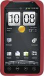 Rocketfish Mobile - Silicone Cover for Most HTV EVO 4G Mobile Phones - Red