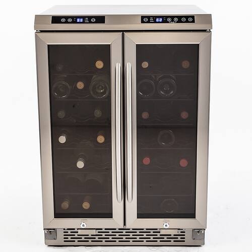Avanti 38Bottle Dual Zone Wine Cooler Stainless steel at Pacific Sales