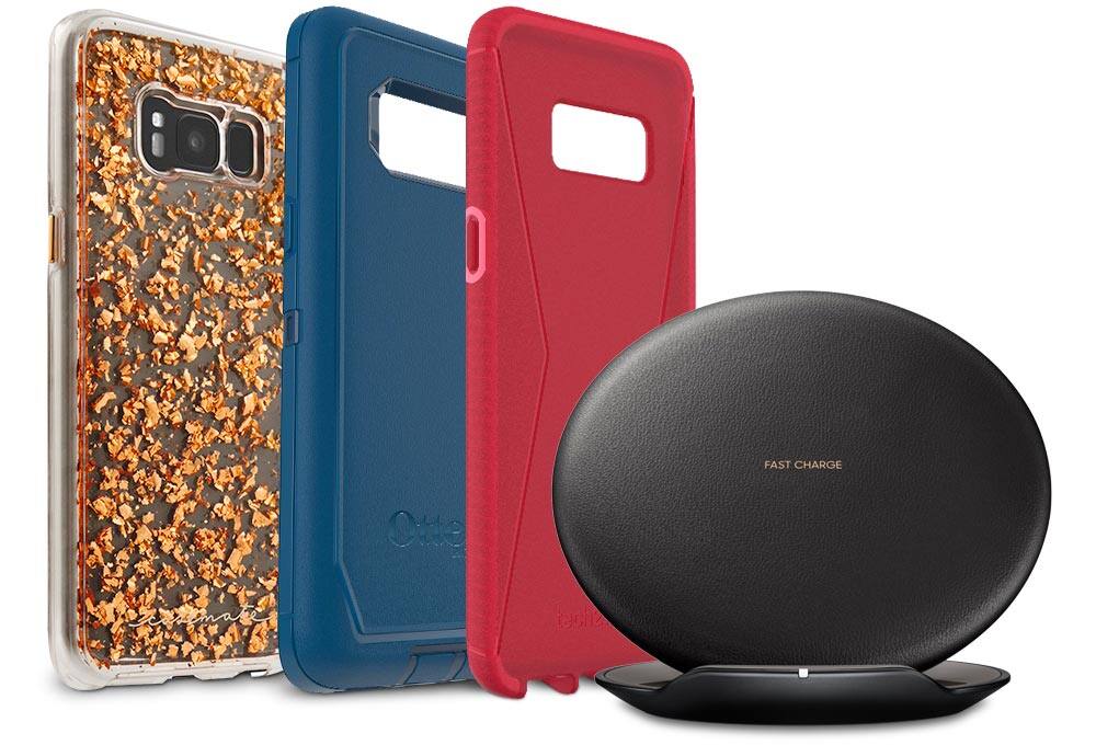 Cell phone cases and charger