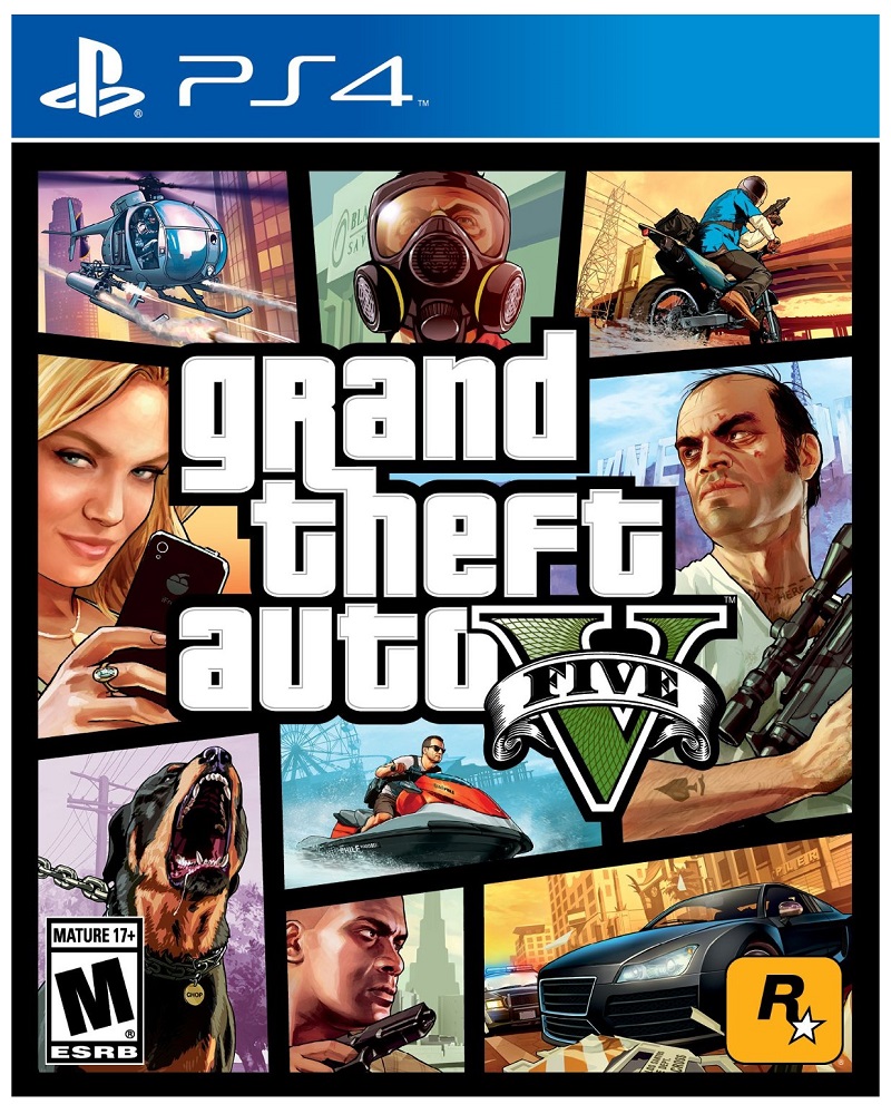 PS4 - Grand Theft Auto V - Acción y aventura