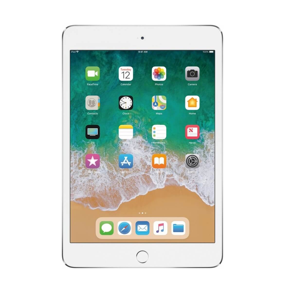 Apple - iPad Mini 4 Wi-Fi 128 GB - Silver