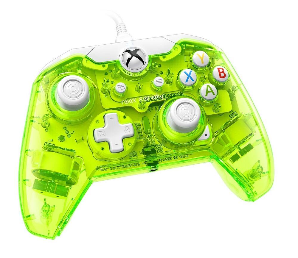 PDP Control alámbrico Rock Candy para Xbox One Verde Lima