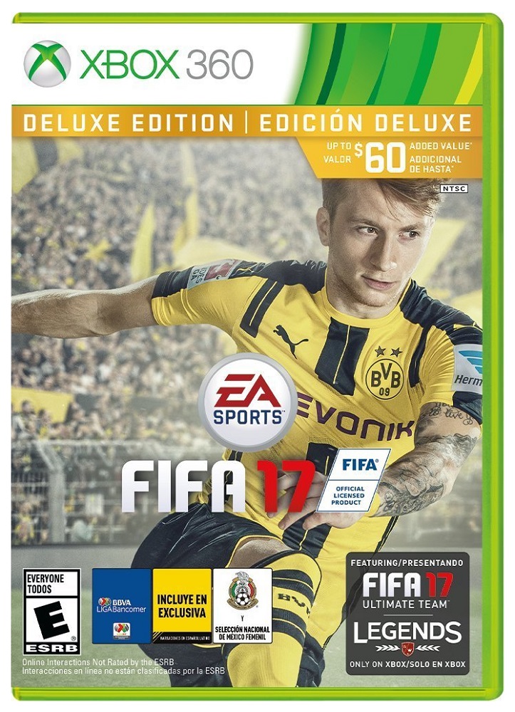 Fifa 17 xbox 360 сколько весит