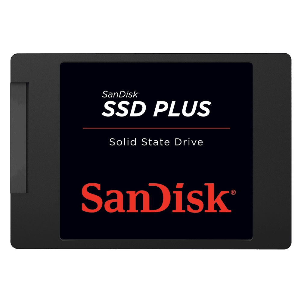 SanDisk - Unidad de estado sólido SSD Plus - 240GB - Negro