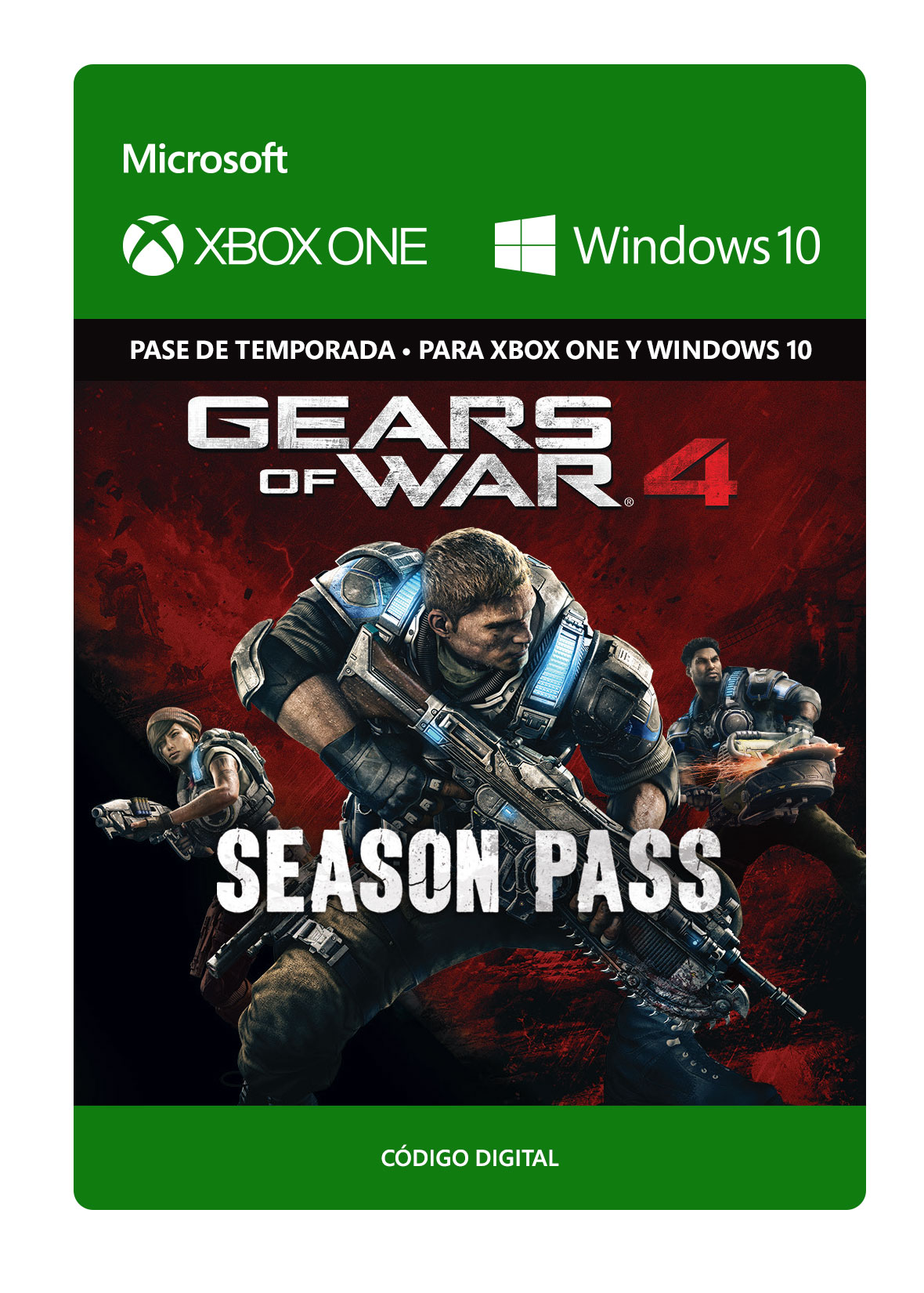 Xbox One - Gears Of War 4: Season Pass - Pases de Temporada