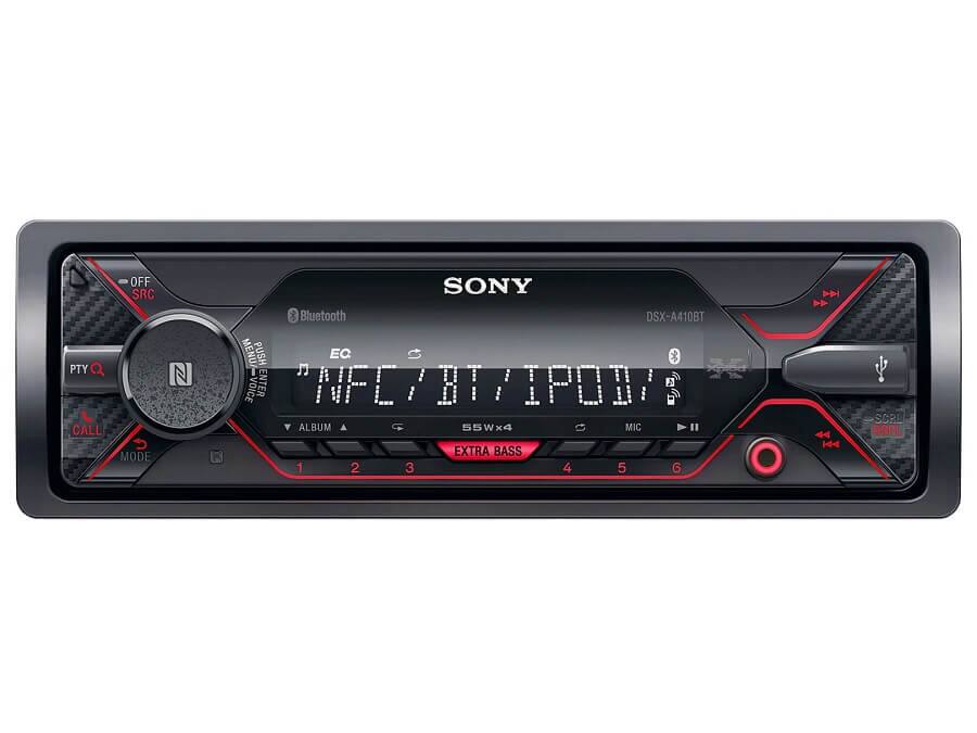 Sony Paquete de autoestéreo con bocinas DSXA410BT/XS