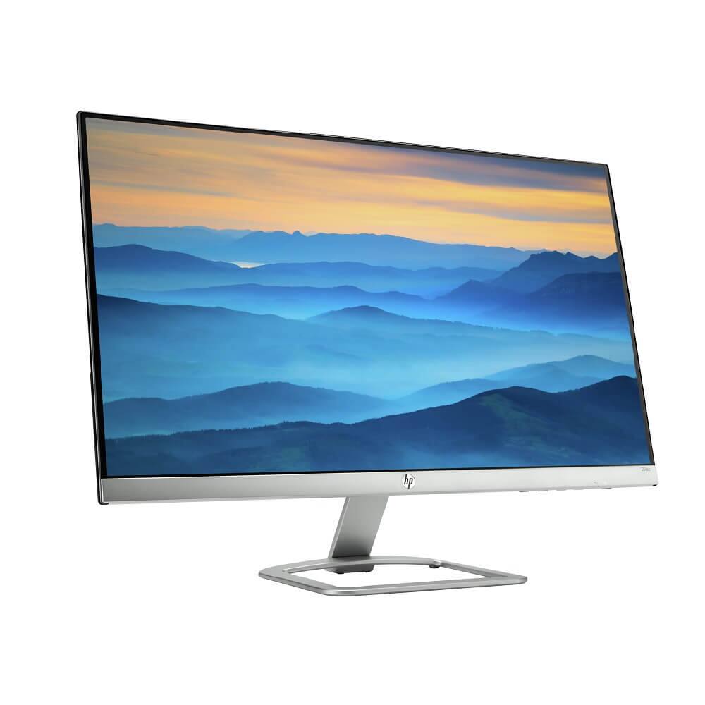 HP - Monitor LCD 27es Full HD Technicolor de 27" - Plata