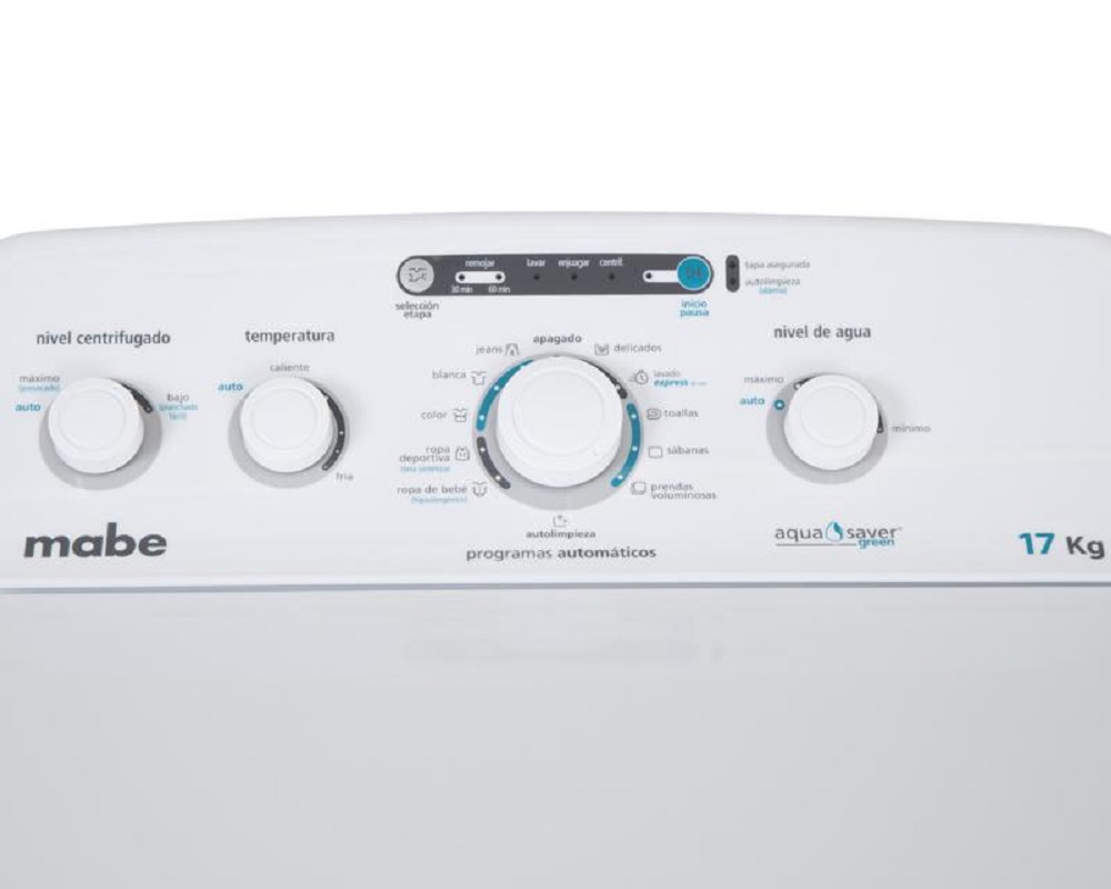 Mabe Lavadora Superior 17kg Blanco Best Buy